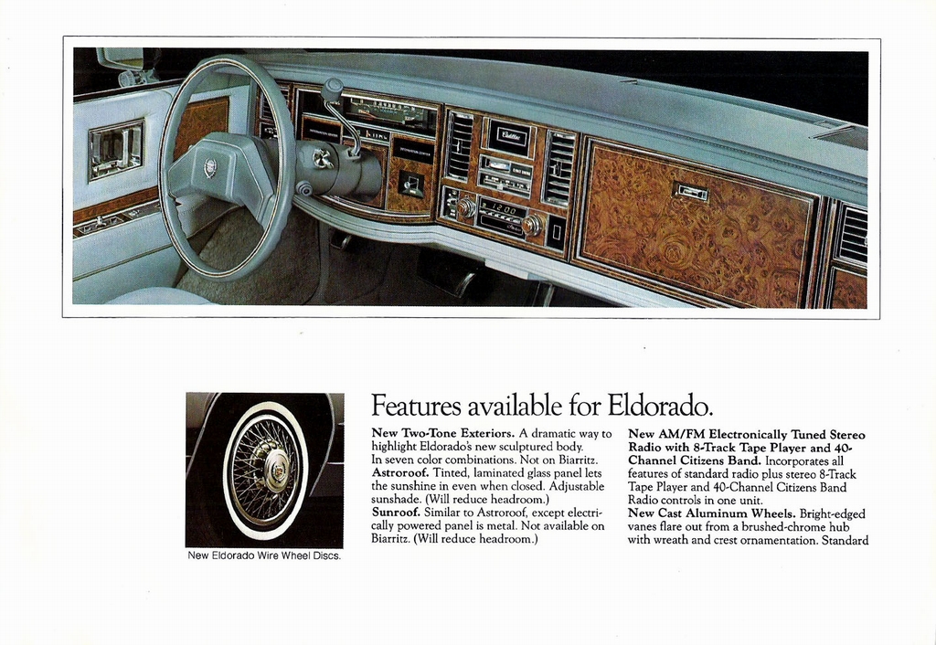 1979 Cadillac Eldorado Brochure Page 2